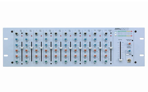 MULTIMIX 12R 12CH 3RU MIXER WITH 8-XLR INPUTS, 2X 1/4" LINE INPUT, STEREO MAIN/MONITOR OUT, HEADHONE OUT, RCA OUT